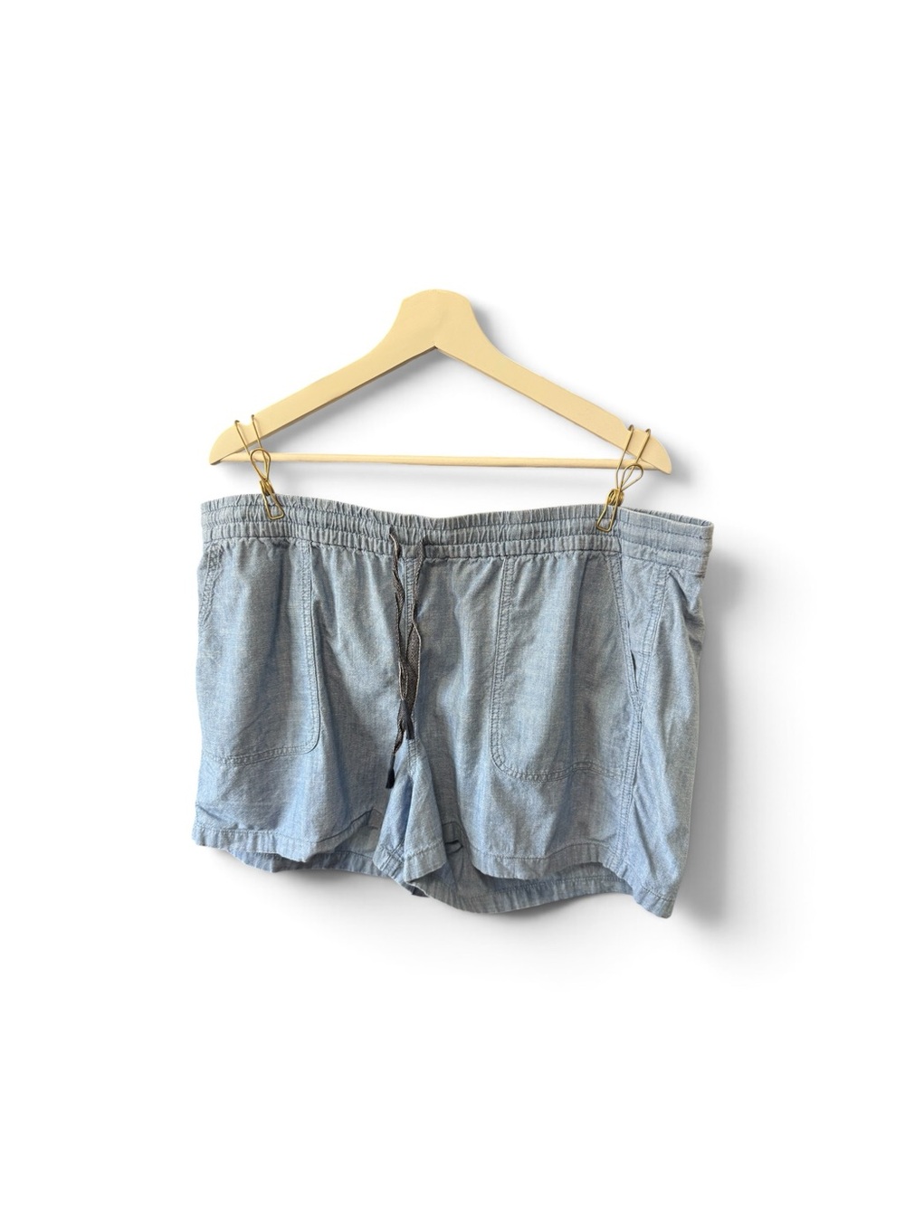 J Crew Denim Drawstring Shorts